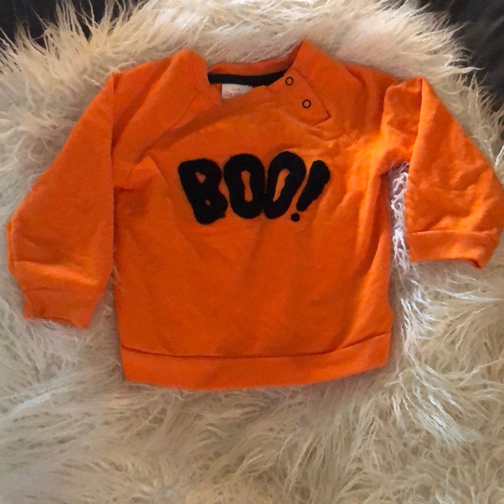 Boo Halloween sweat T-shirt 18 months